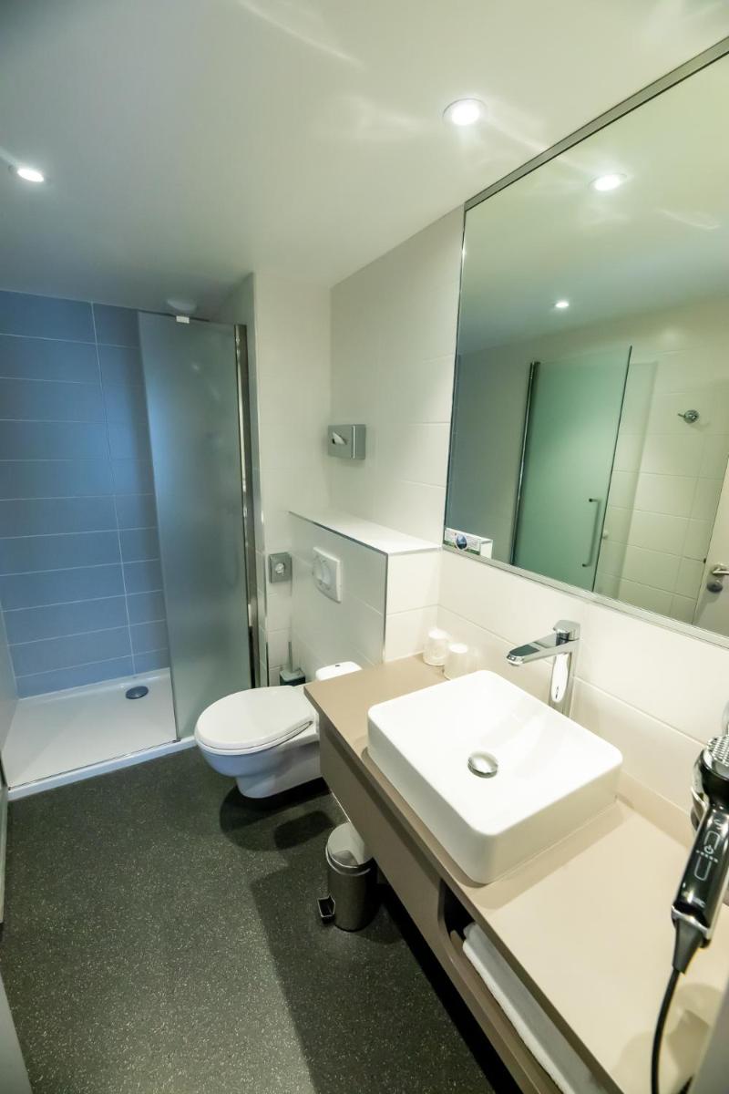 Salle de bains dans l'établissement Best Western Eden SPA