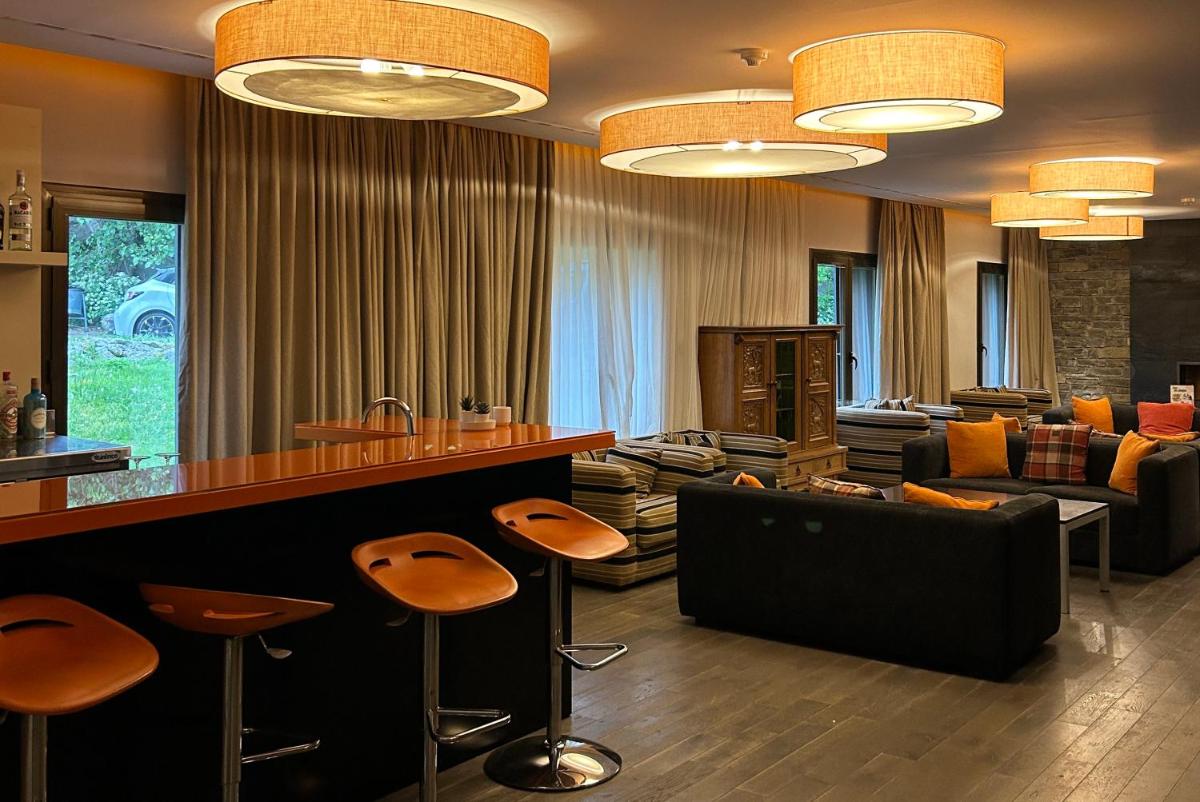 Zona de estar de Aparthotel Siente Boí & SPA