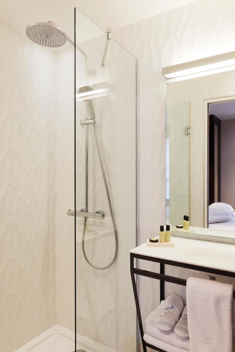 Salle de bains dans l'établissement Hotel Eden