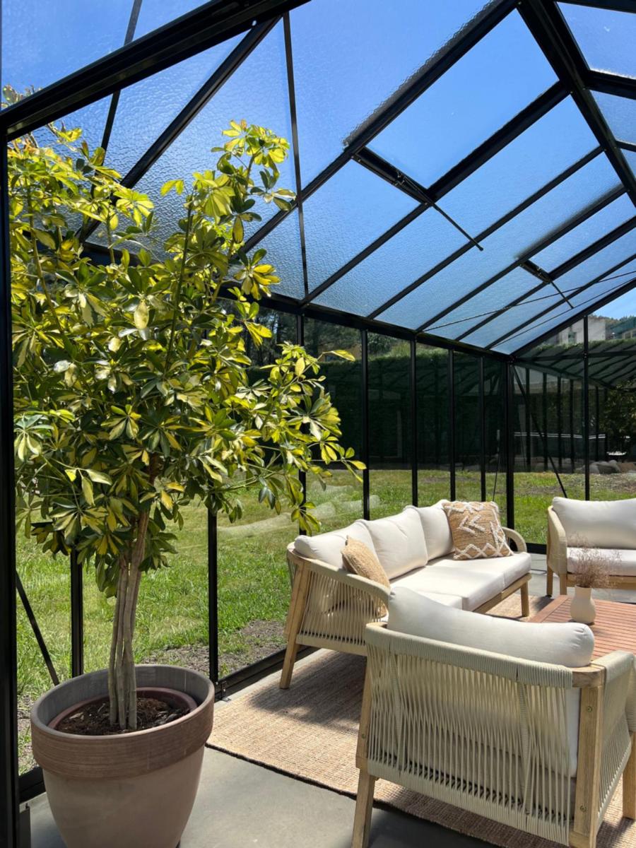 Jardín al aire libre en Porto Cabana by Miramar Stays