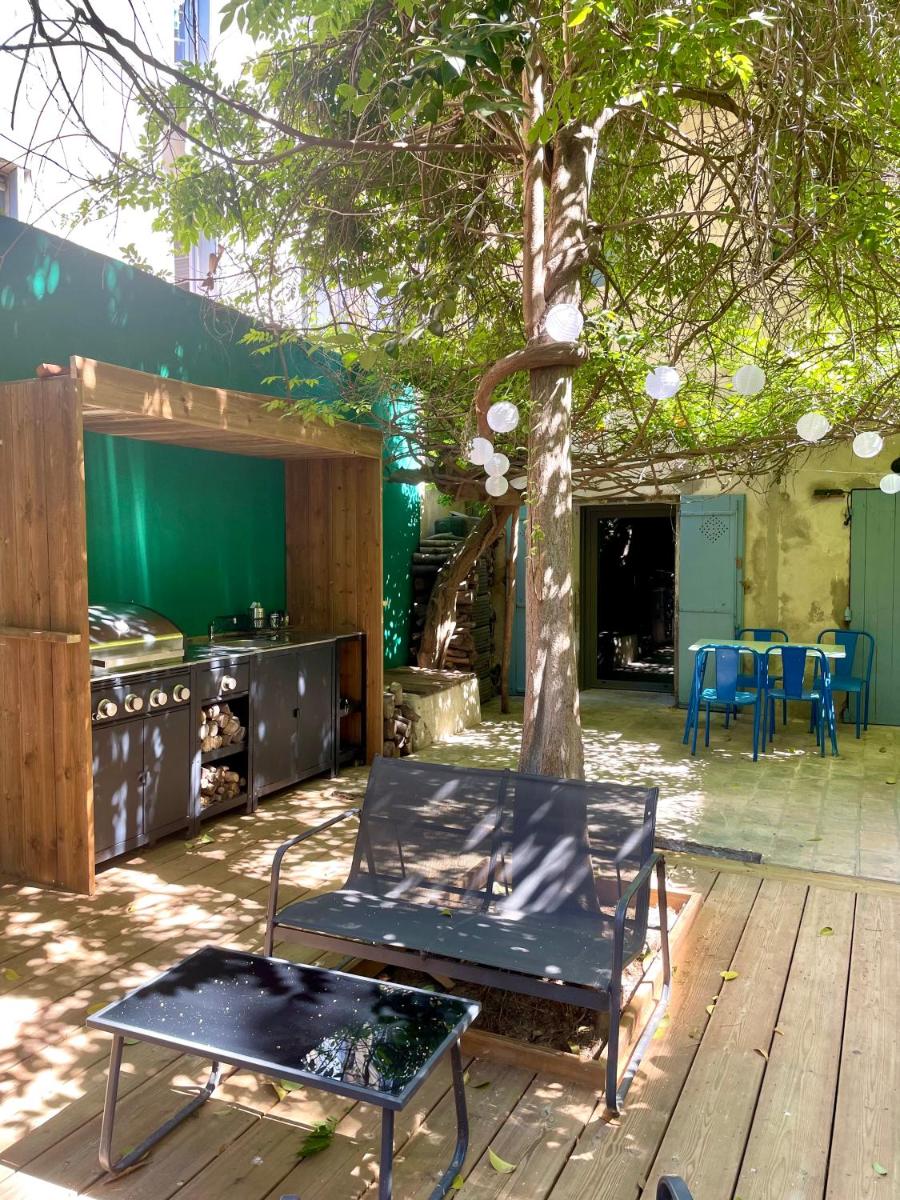 Grande suite sur jardin dans Montpellier centre - Hizvo