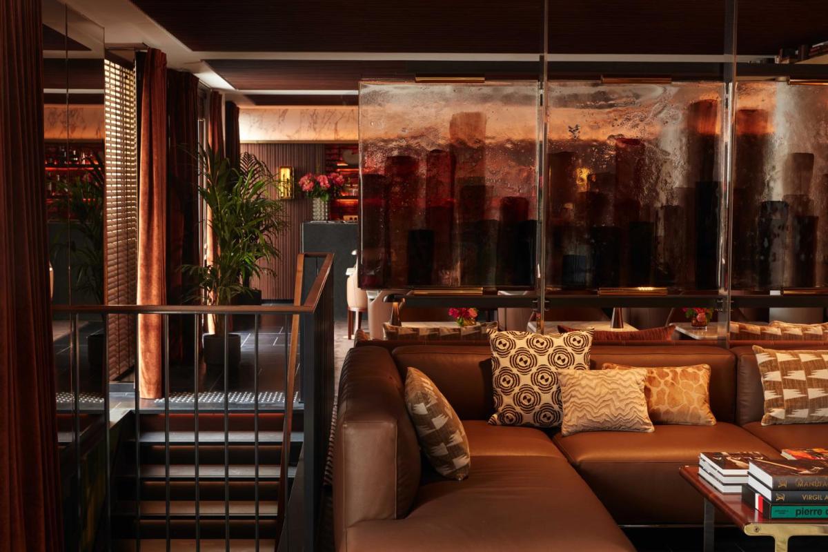 Coin salon dans l'établissement Hotel La Villa Saint Germain Des Prés