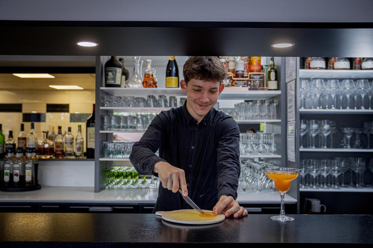 Boissons dans l'établissement Logis Hôtel Le Régal & Spa