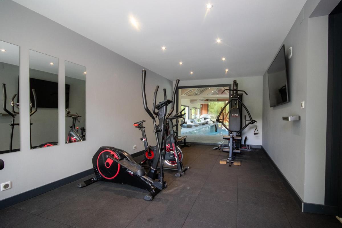 Salle ou équipements de sports de l'établissement Logis Hôtel Le Régal & Spa