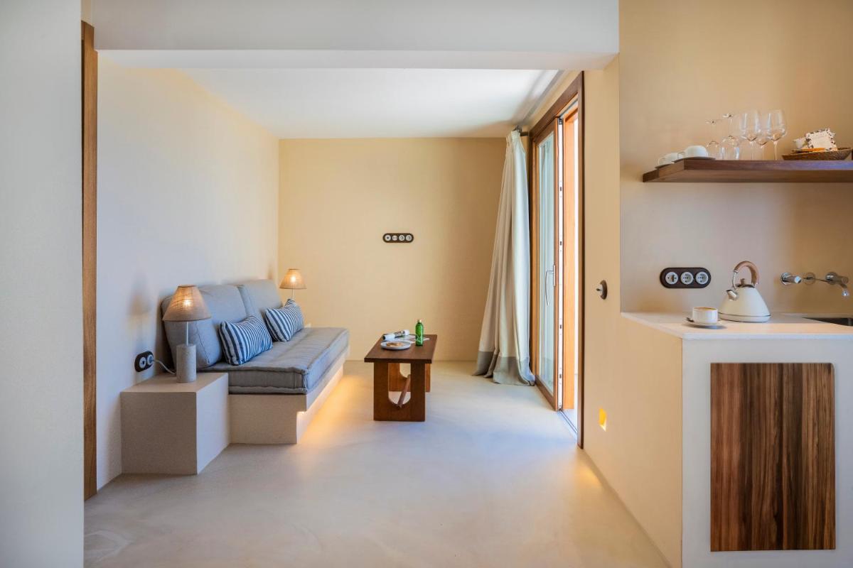 Zona de estar de Dunas de Formentera, a Small Luxury Hotel of the World