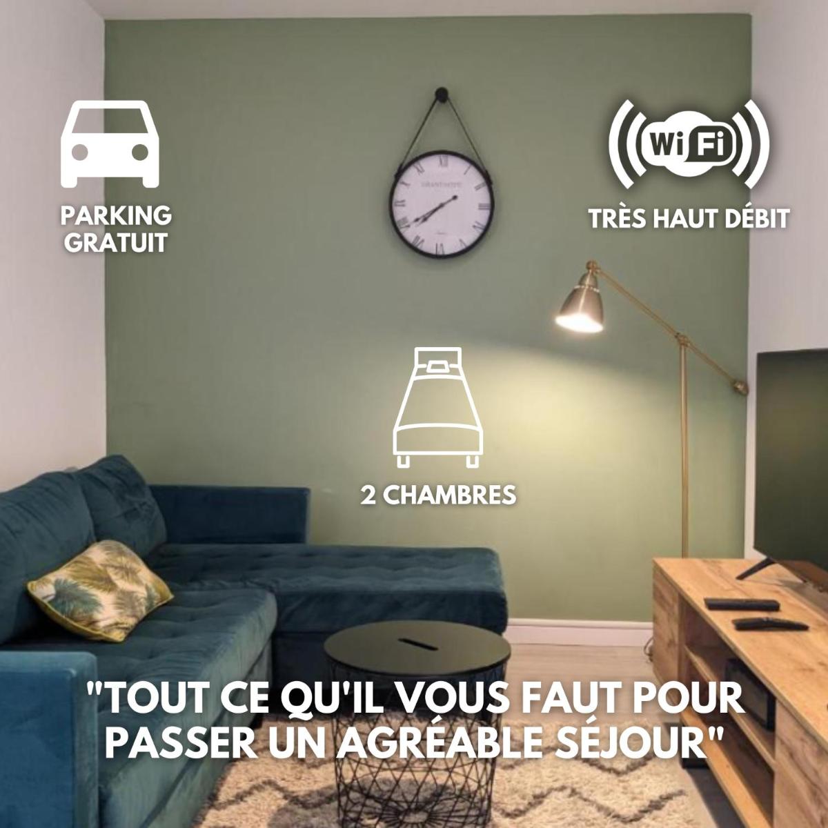 CasaCity Orléans Sud - 2 chambres - parking privé - Housity