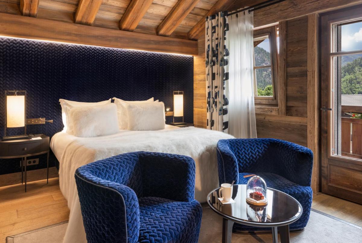 Un ou plusieurs lits dans un hébergement de l'établissement Armancette - The Leading Hotels of the World