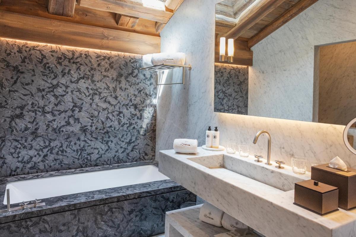 Salle de bains dans l'établissement Armancette - The Leading Hotels of the World