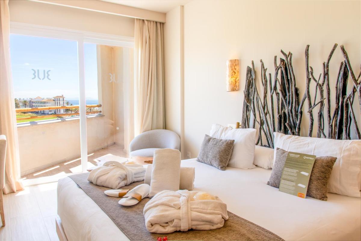 Cama o camas de una habitación en Zahara Beach & Spa by QHotels - Adults Recommended
