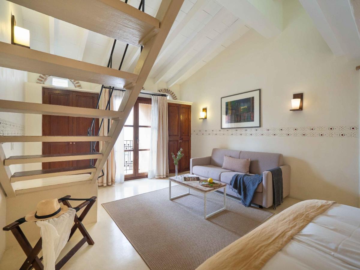 Cama o camas de una habitación en Hotel & Restaurant Jardi d'Artà