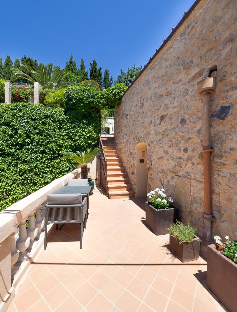 Jardín al aire libre en Hotel & Restaurant Jardi d'Artà