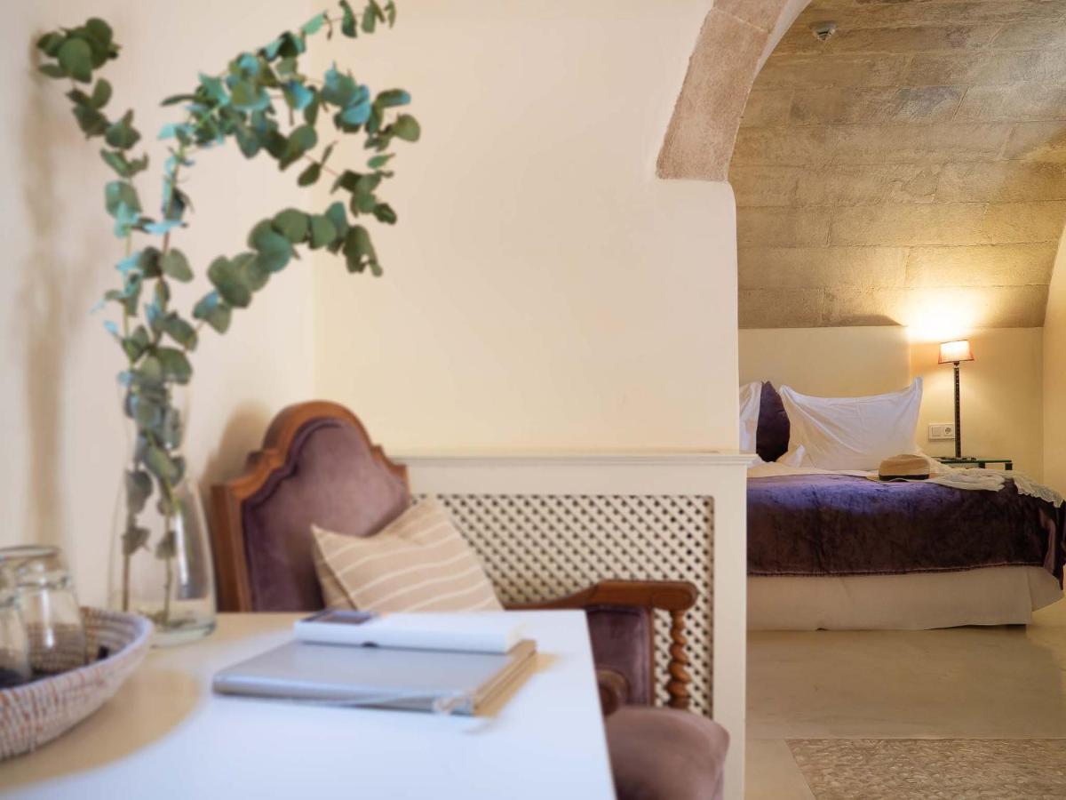 Cama o camas de una habitación en Hotel & Restaurant Jardi d'Artà