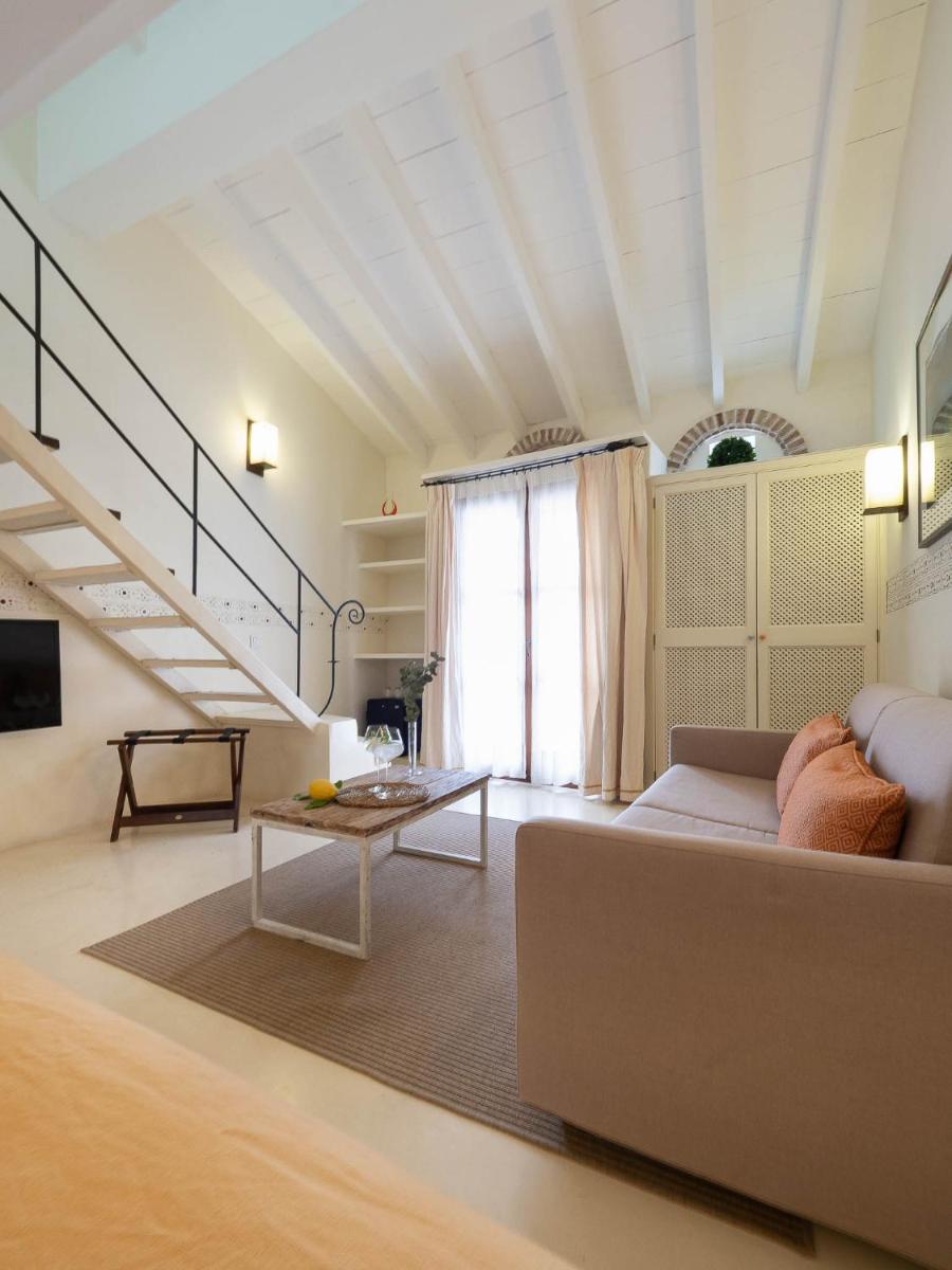 Cama o camas de una habitación en Hotel & Restaurant Jardi d'Artà