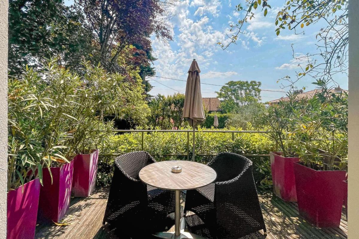 Jardin de l'établissement Villa Elisa M
