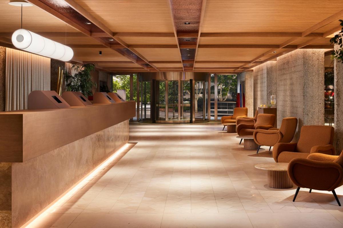 Zona de estar de NH Collection Madrid Eurobuilding