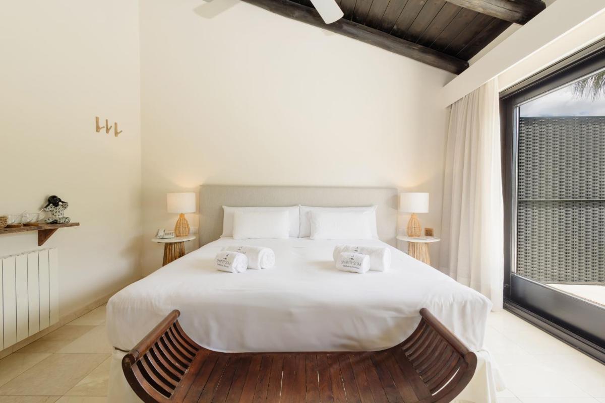Cama o camas de una habitación en Shanti Som