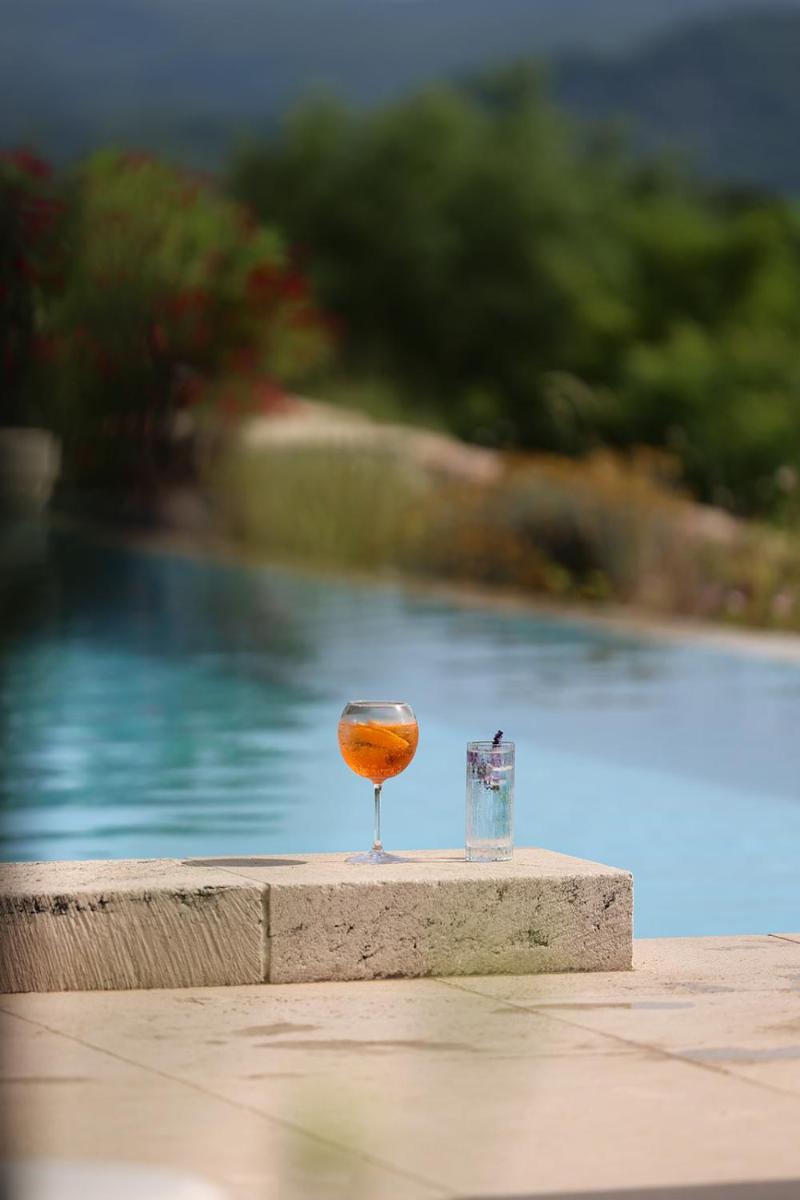 Boissons dans l'établissement Château Les Oliviers de Salettes