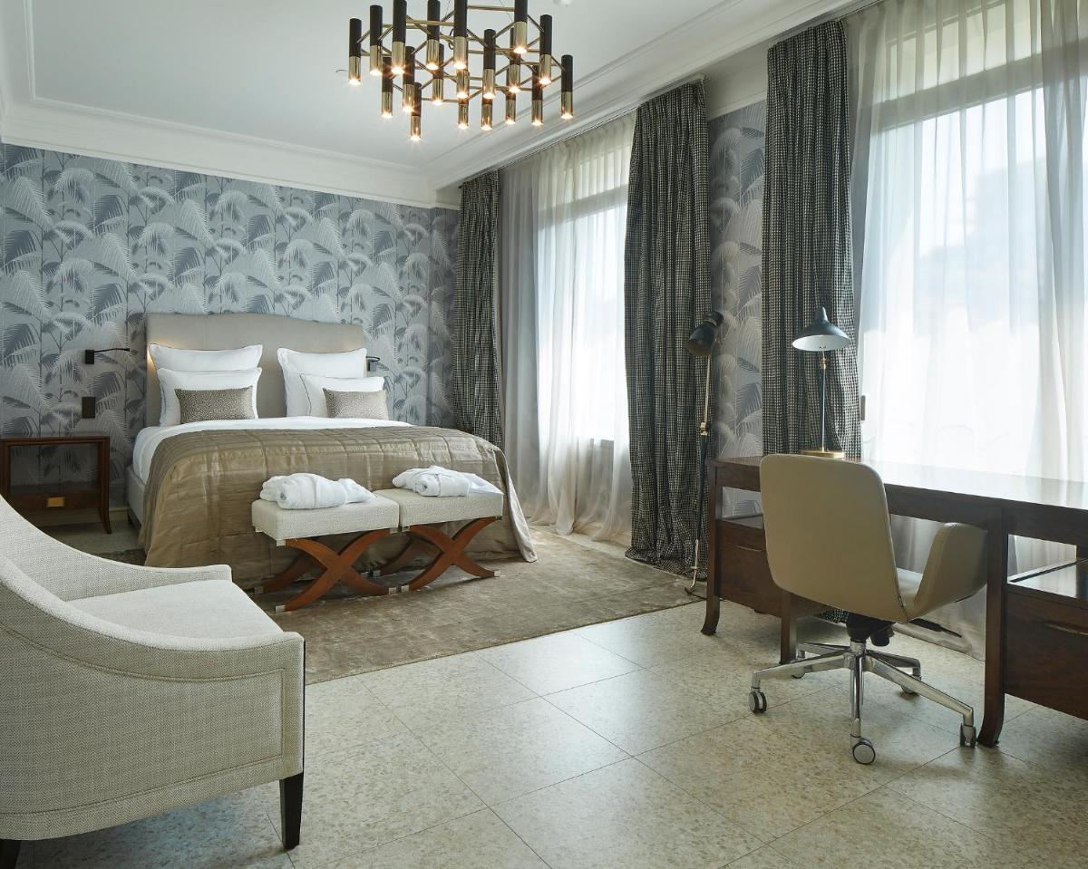 Cama o camas de una habitación en Alàbriga Hotel GL