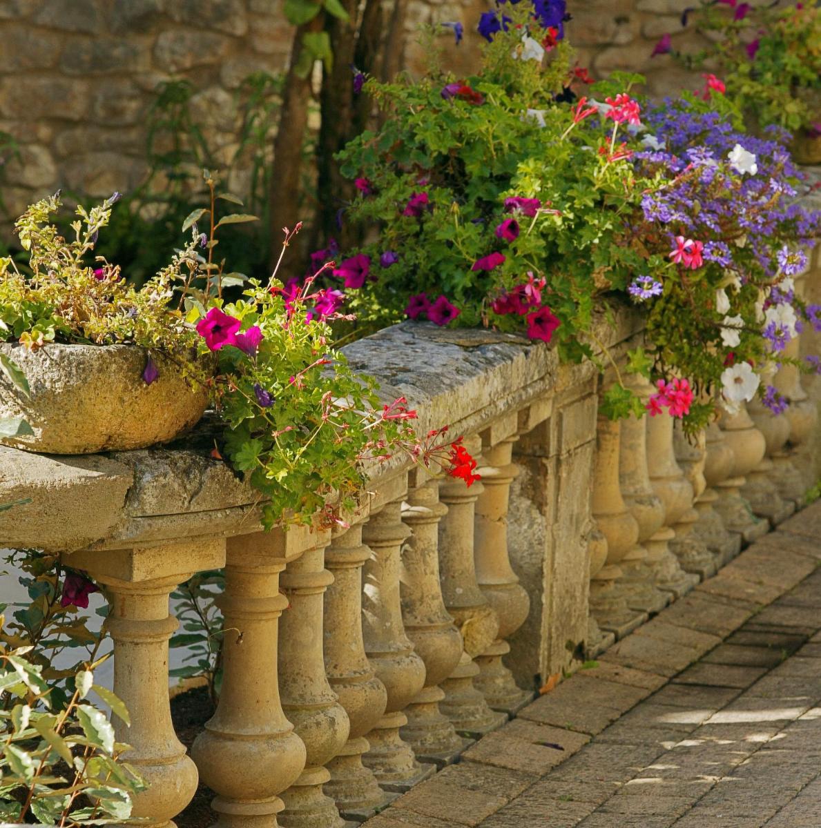 Jardin de l'établissement Clos La Boëtie & Spa
