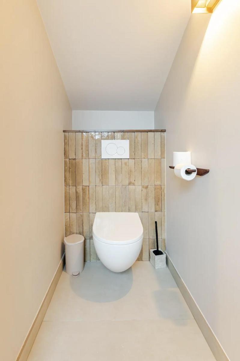 Salle de bains dans l'établissement Atypik Hotel
