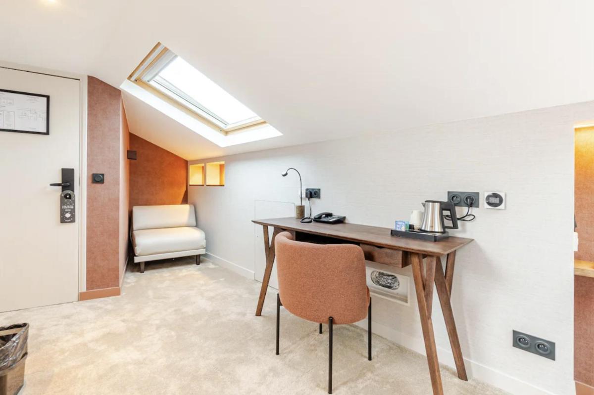 Cuisine ou kitchenette dans l'établissement Atypik Hotel