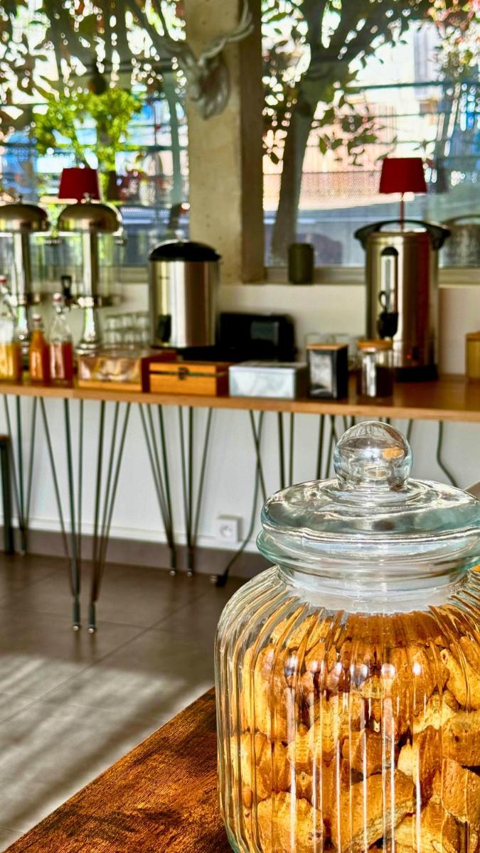 Nourriture dans l'hôtel ou à proximité