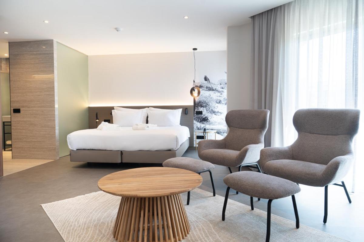 Uma área de estar em AP Cabanas Beach & Nature - Adults Friendly