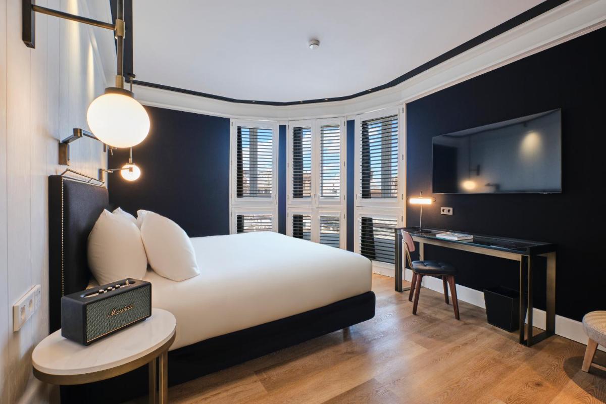 Cama o camas de una habitación en ESTIMAR Valencia