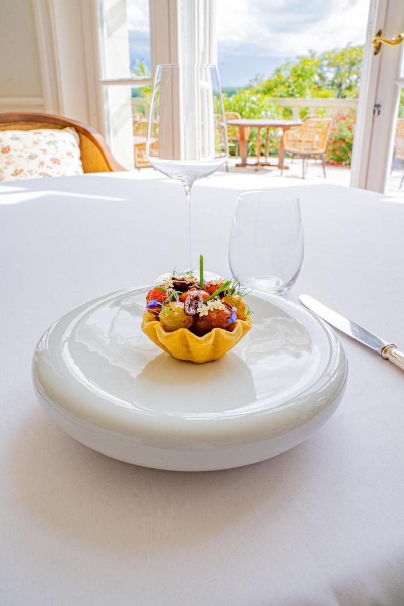 Nourriture dans l'hôtel ou à proximité