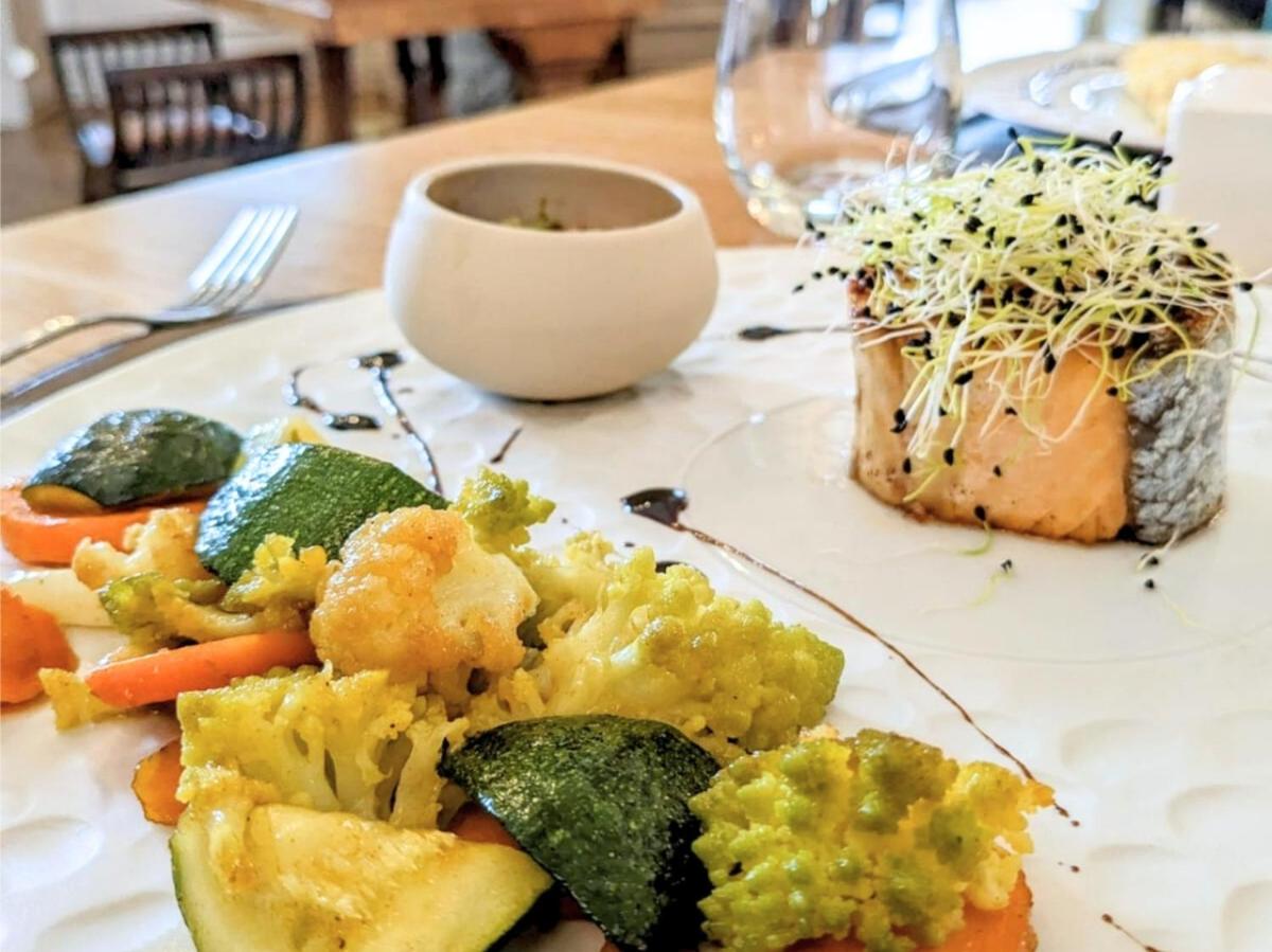 Nourriture dans l'hôtel ou à proximité