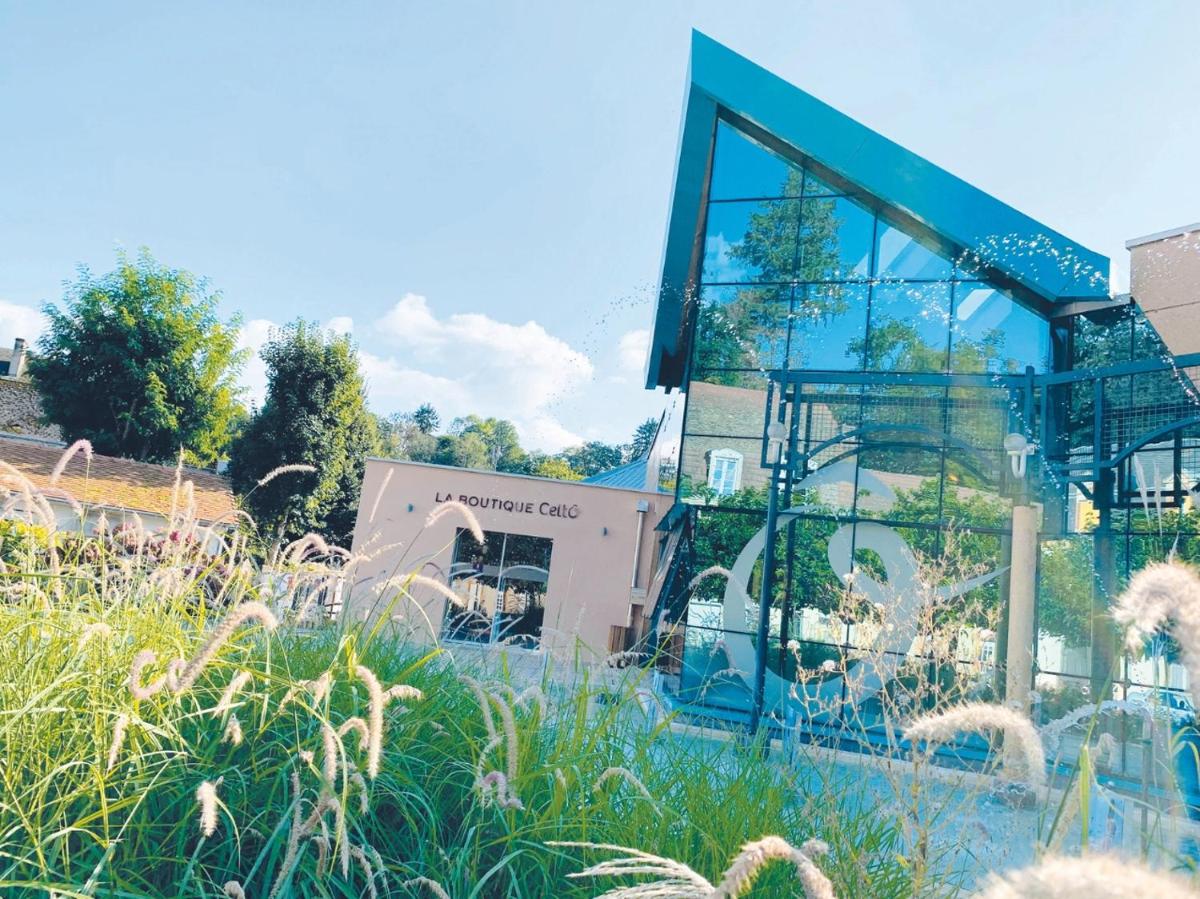 Jardin de l'établissement Grand Hôtel de Bourbon-Lancy - Spa et Restaurant - Logis