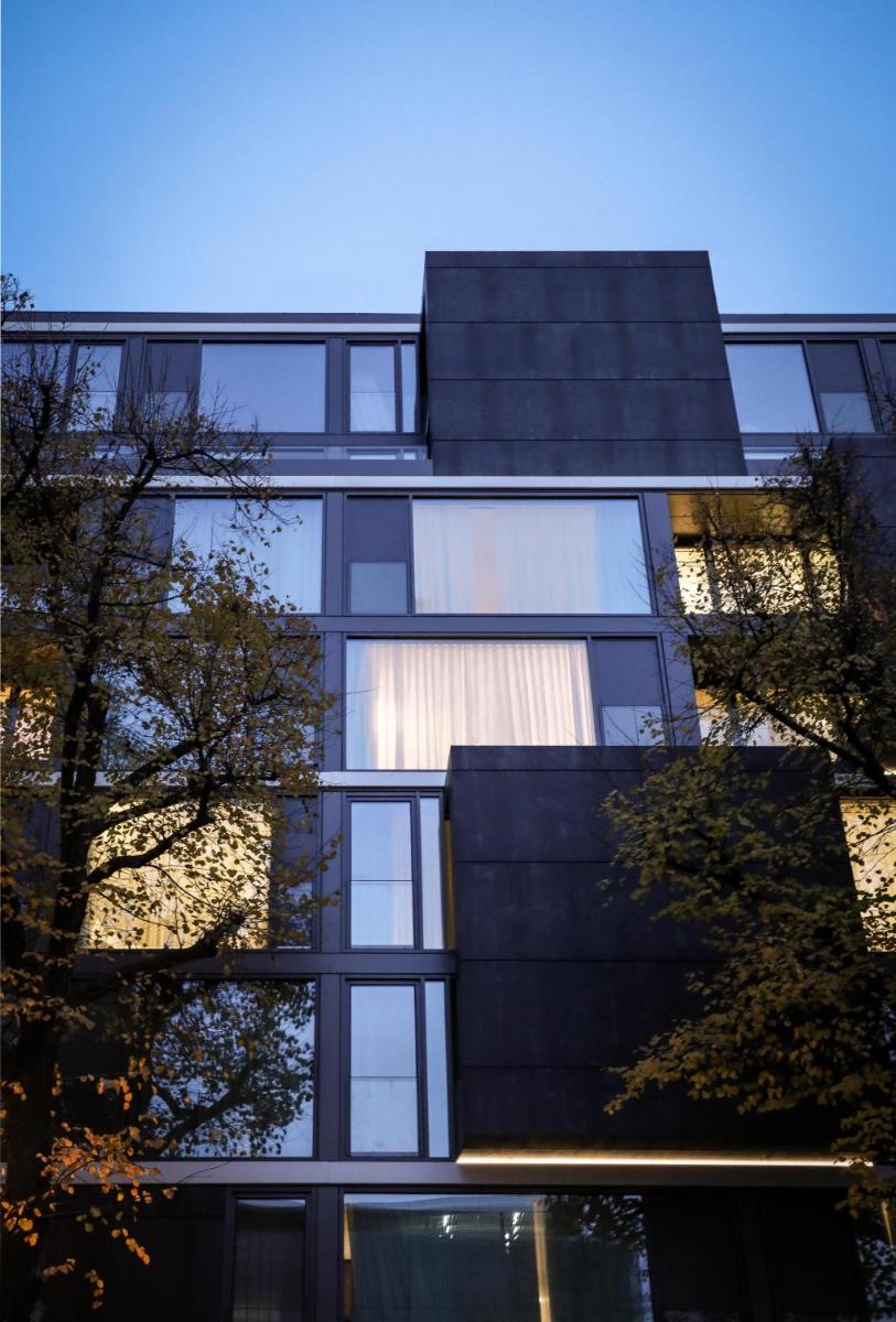 Das Gebäude in dem sich das Hotel befindet