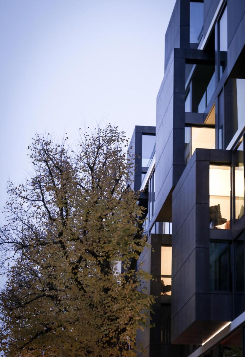 Das Gebäude in dem sich das Hotel befindet