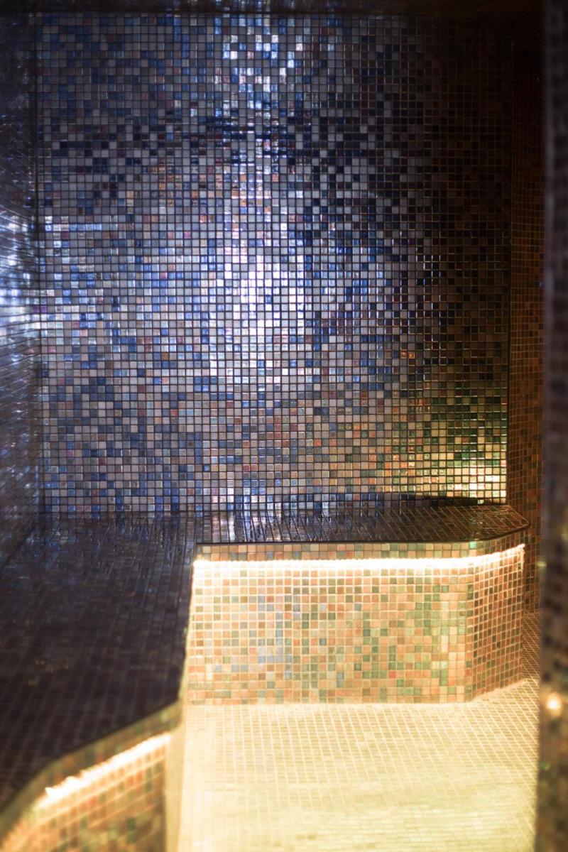 Coin salon dans l'établissement Le Castellas Hotel & SPA - TERITORIA