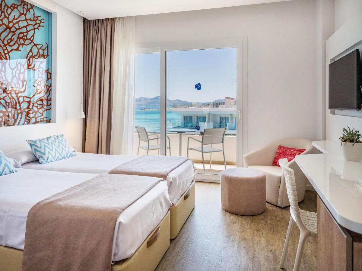 Cama o camas de una habitación en The Sea Hotel by Grupotel - Adults Only