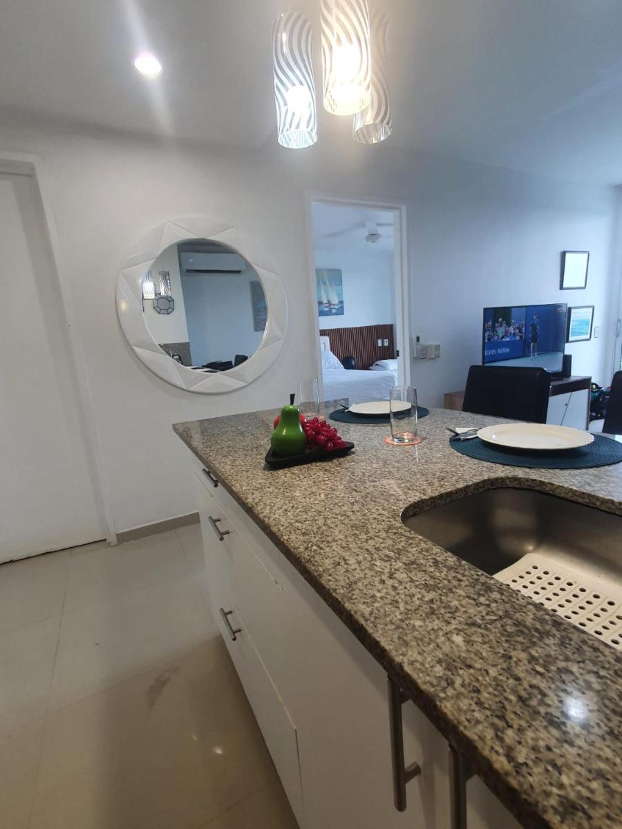 Suitetrails - Espectacular apartamento Morros Epic Cartagena, Acceso directo a la playa