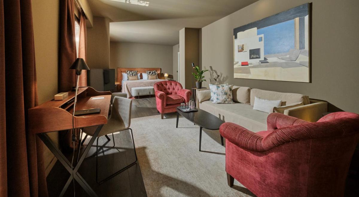 Zona de estar de Hotel Can Alomar