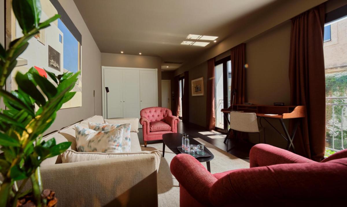 Zona de estar de Hotel Can Alomar
