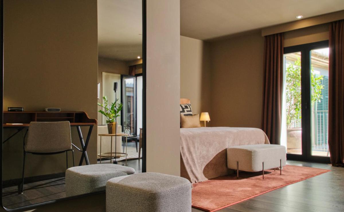 Zona de estar de Hotel Can Alomar