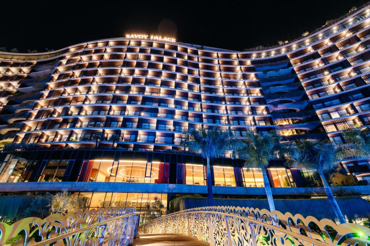 O edifício onde o hotel está situado