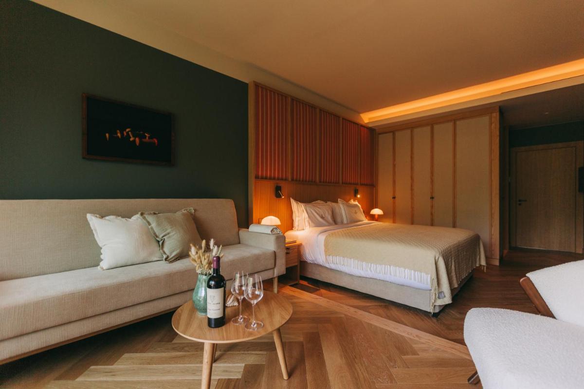 Uma cama ou camas num quarto em Torel Quinta da Vacaria - Douro Valley