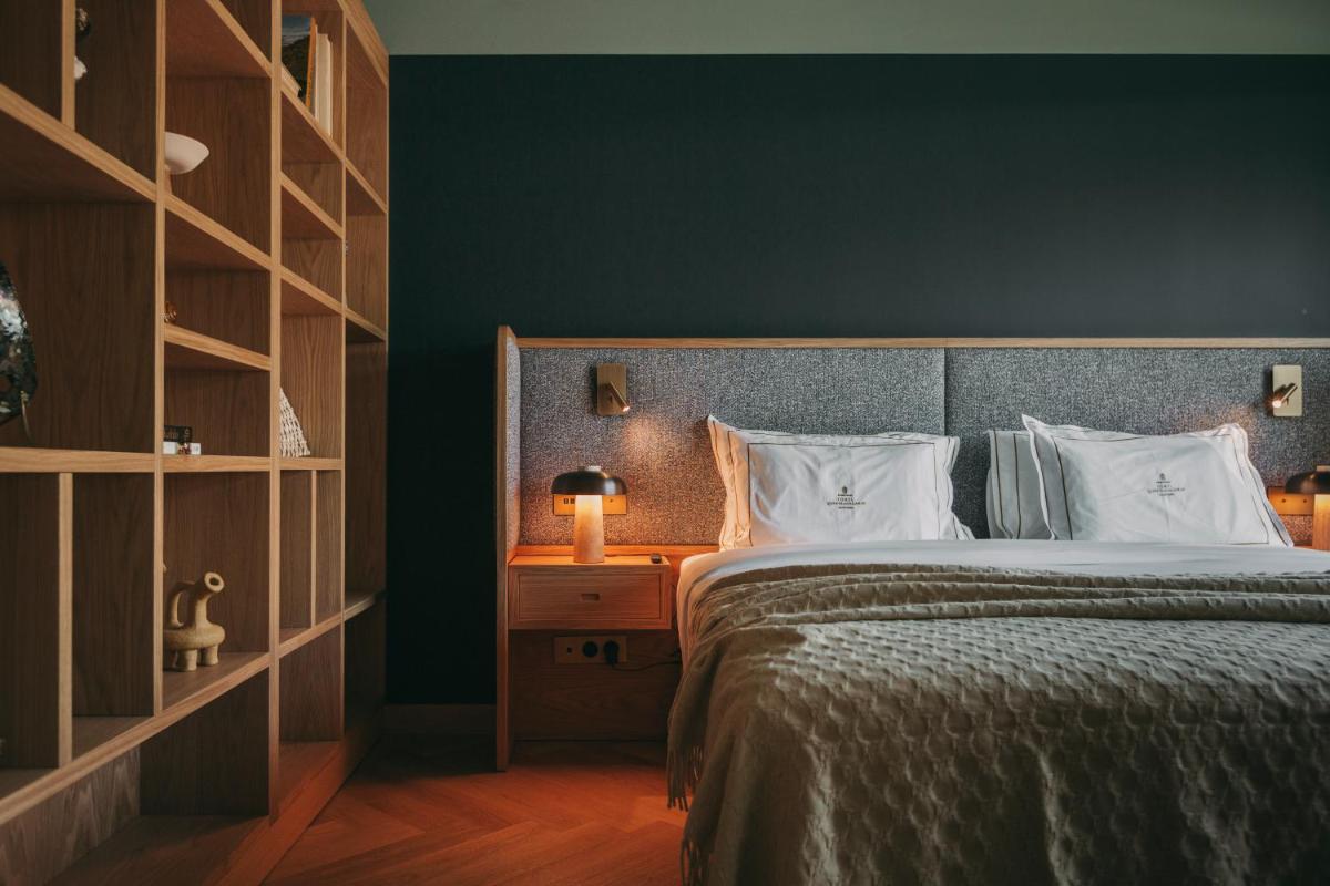 Uma cama ou camas num quarto em Torel Quinta da Vacaria - Douro Valley