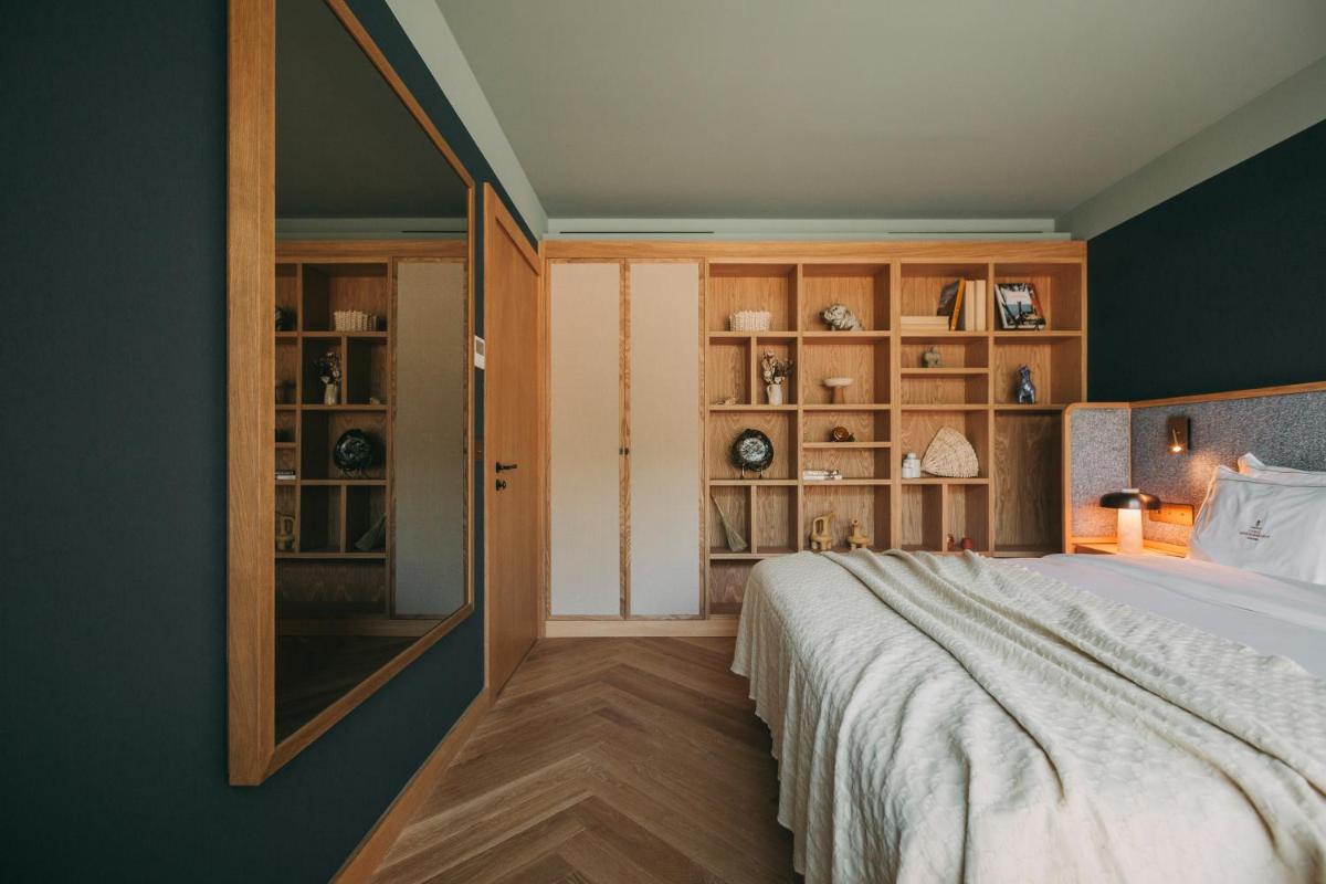 Uma cama ou camas num quarto em Torel Quinta da Vacaria - Douro Valley