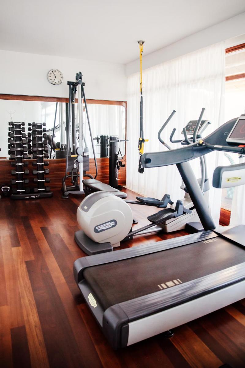 Gimnasio o instalaciones de fitness de Portixol Hotel & Restaurant