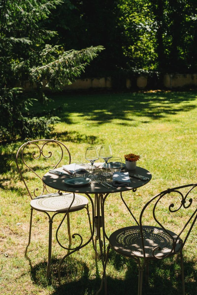 Jardin de l'établissement Chateau du Clos de la Ribaudiere - Teritoria