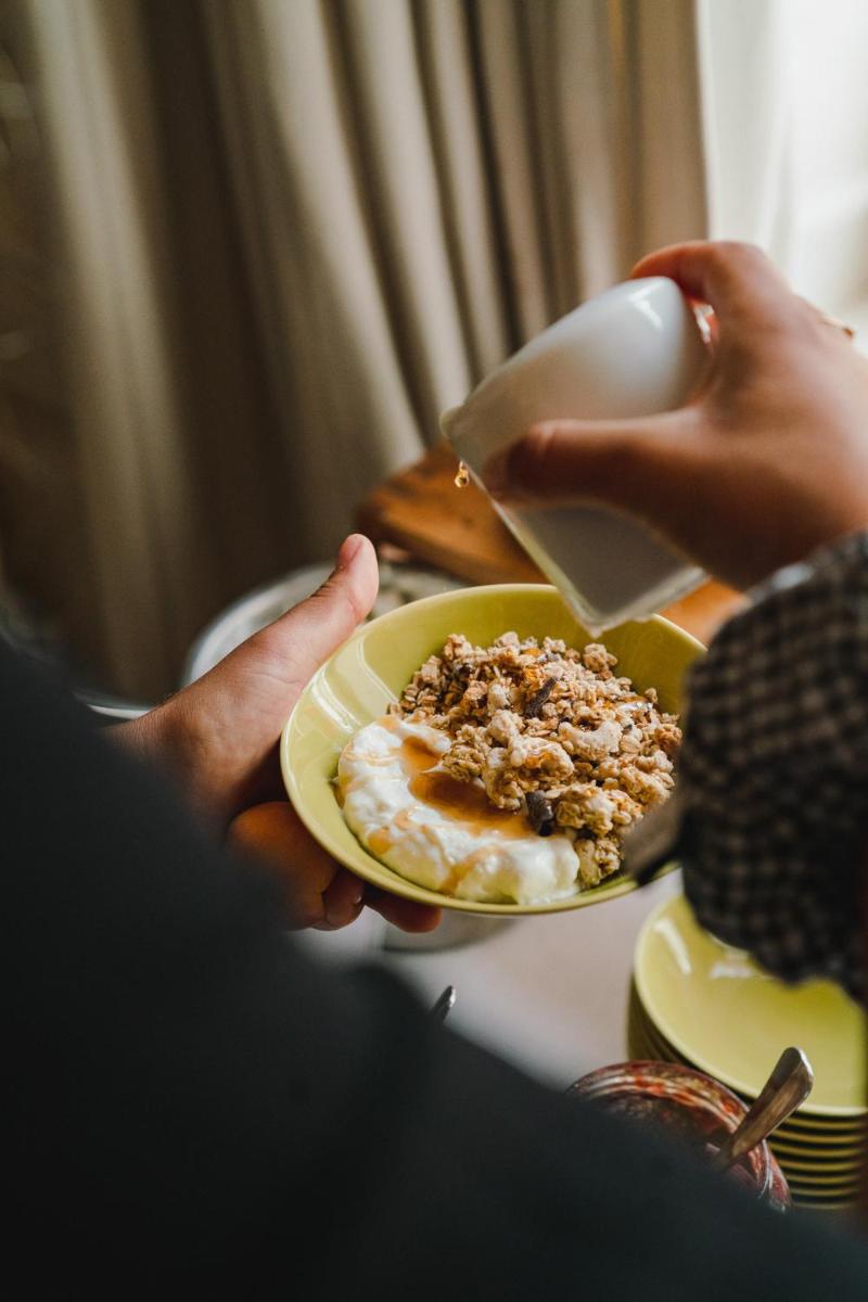 Nourriture dans l'hôtel ou à proximité