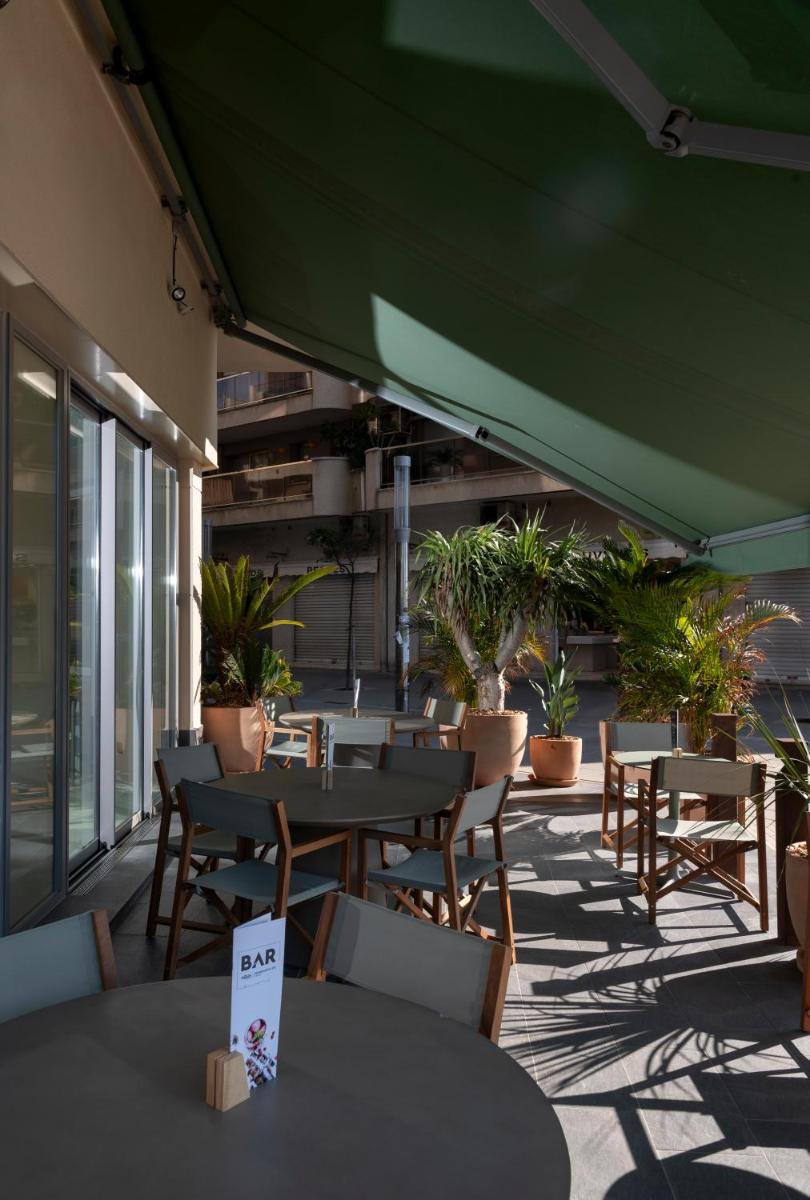 Zona de estar de AQUA Hotel Promenade & Spa 4Sup