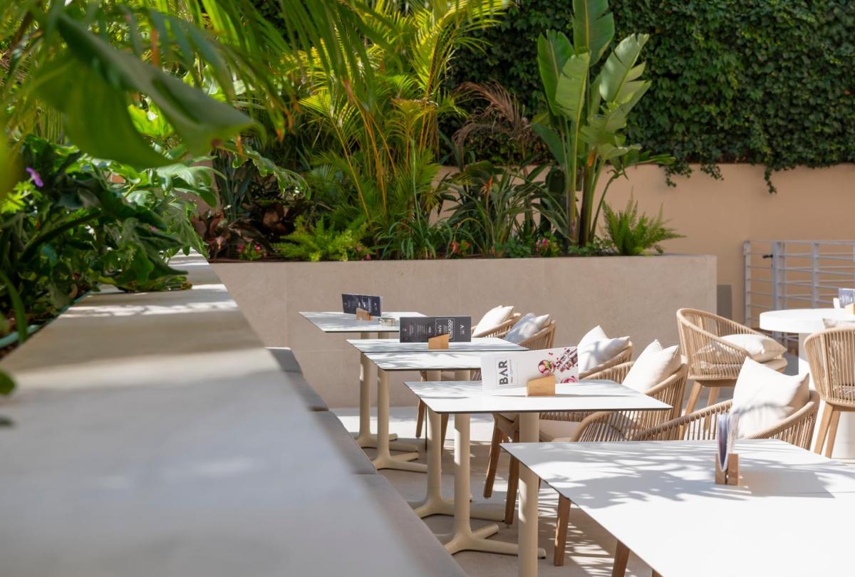 Zona de estar de AQUA Hotel Promenade & Spa 4Sup