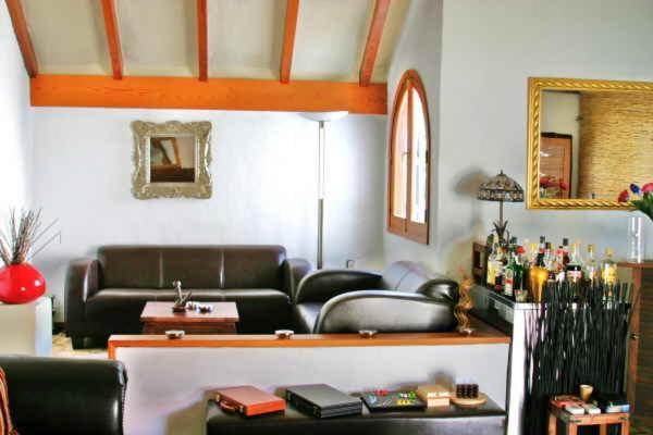 Zona de estar de Birdcage Gay Men Resort and Lifestyle Hotel