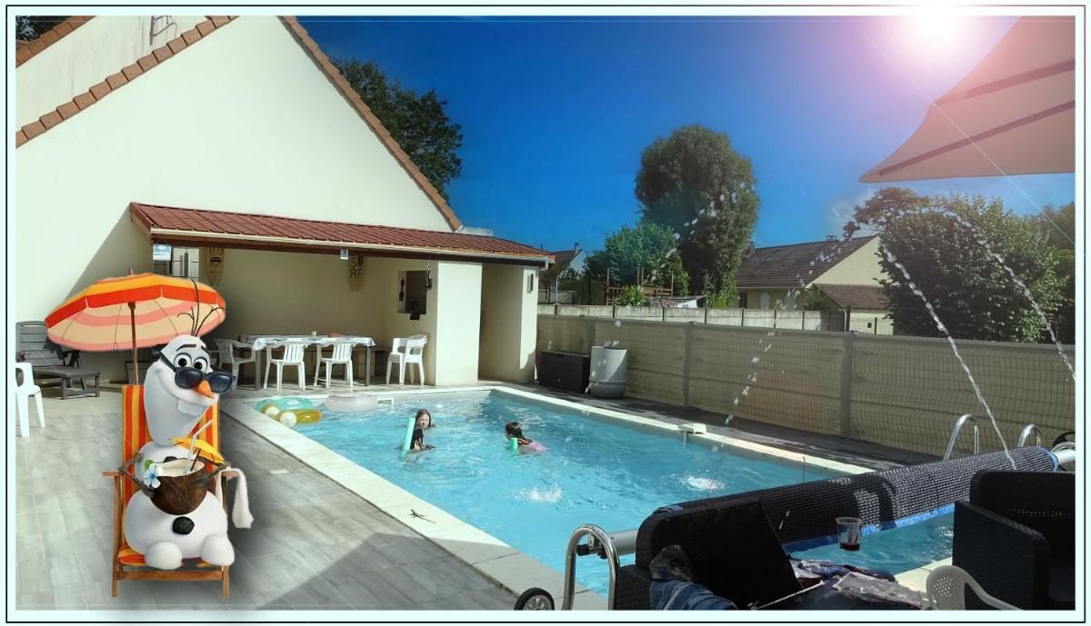 15min de disney, dépendance et piscine privée à la campagne - Housity